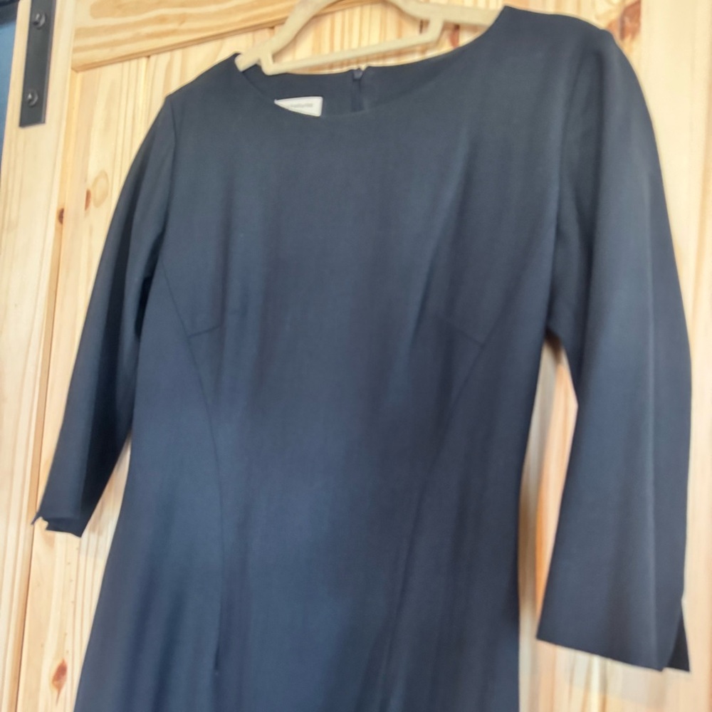 Luca Venturini Made in Italy Elegant Timeless Black Dress size US8/Eur44 - Picture 14 of 17